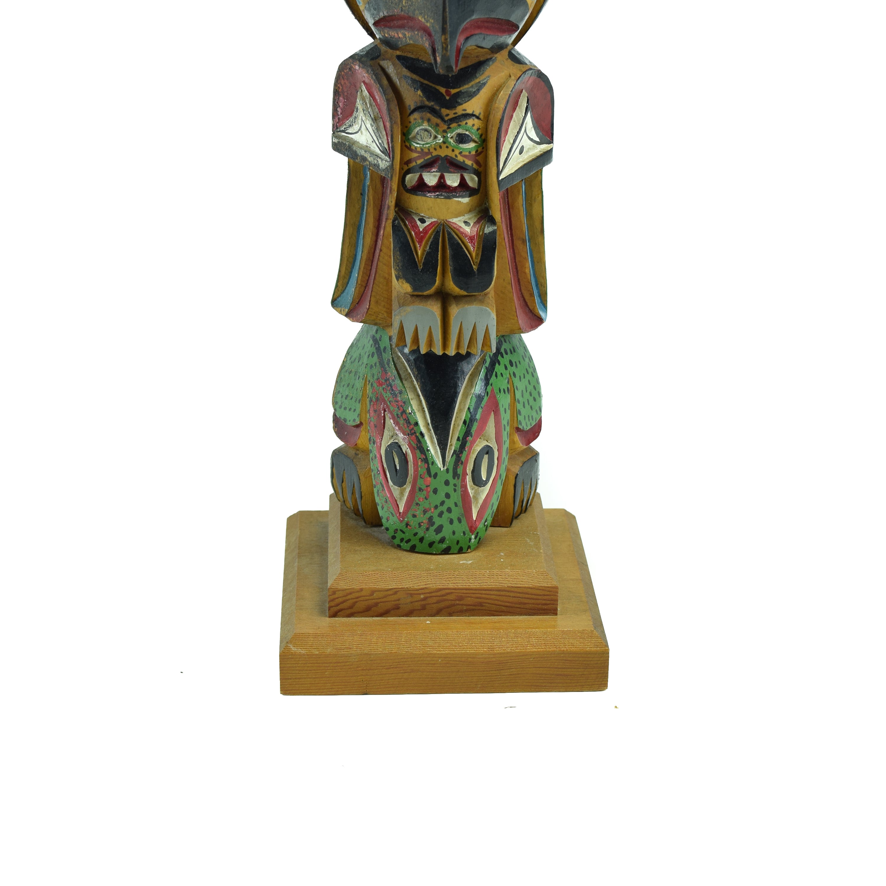 Ditidaht/Nuu-chah-nulth Totem by Raymond Williams