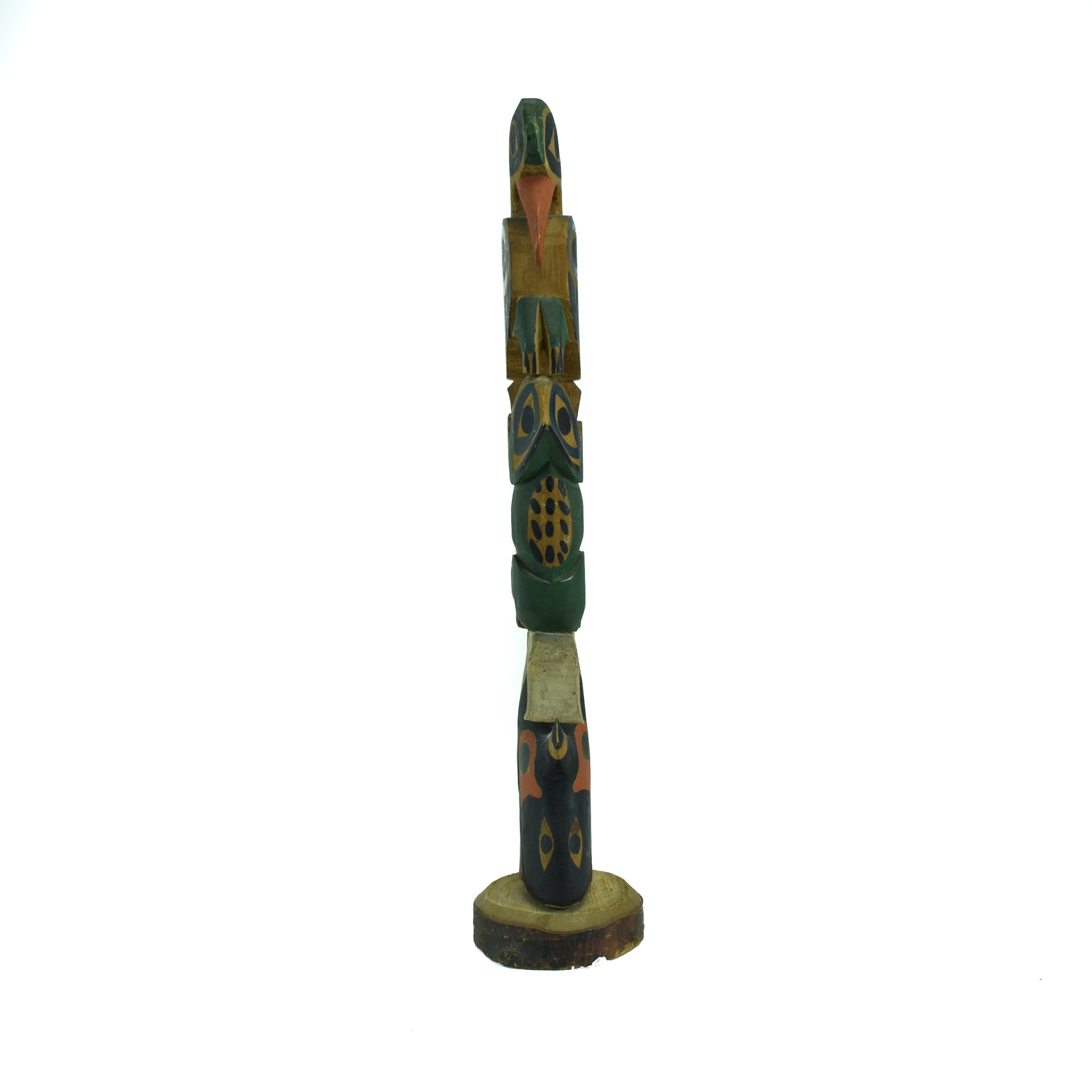 Nuu-chah-nulth or Ditidaht Totem, Native, Carving, Totem Pole