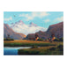 Wyoming Meadow Camp by Heinie Hartwig, Fine Art, Painting, Native American