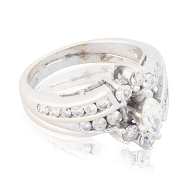 14k Gold Diamond Ring, Jewelry, Ring, Estate