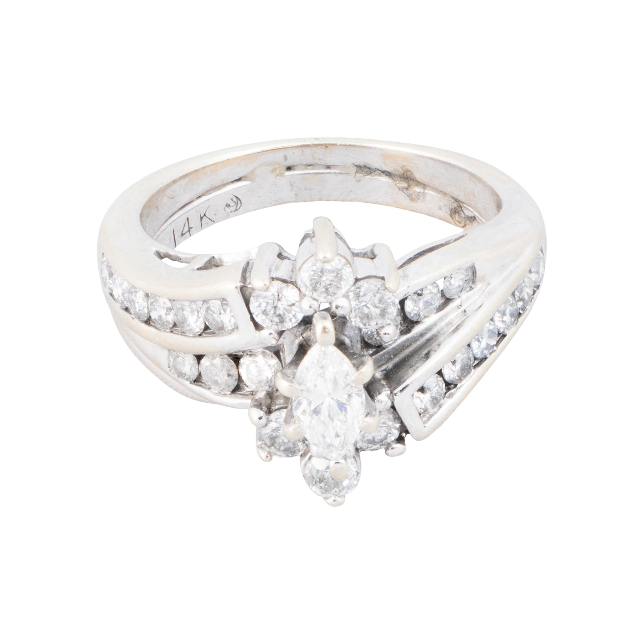 14k Gold Diamond Ring