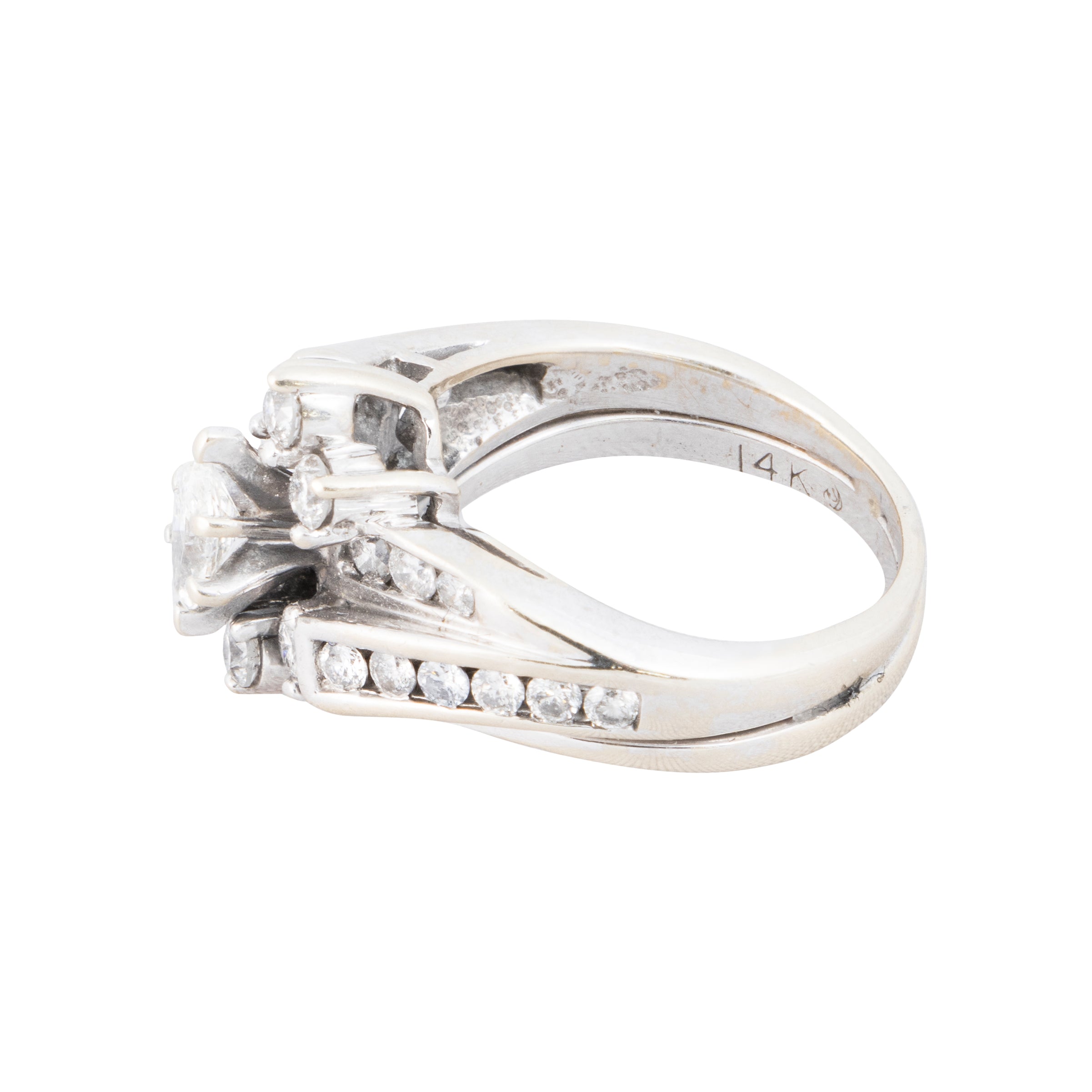 14k Gold Diamond Ring