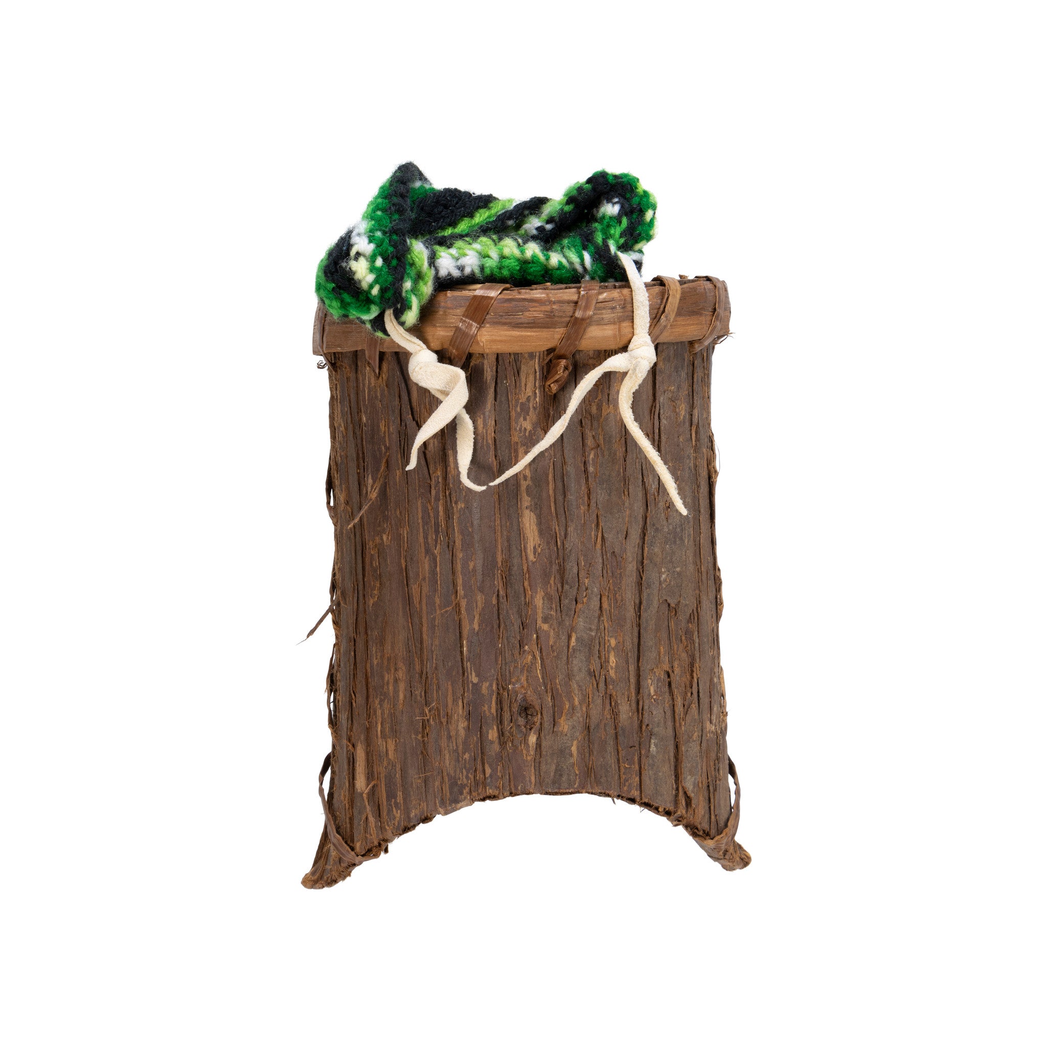 Northwest Coast Cedar Bark Berry Picking Basket