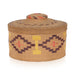 Tlingit Rattle Top Basket, Native, Basketry, Vertical