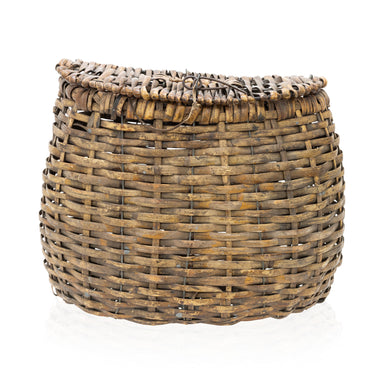 Cherokee Fishing Creel, Native, Basketry, Fishing