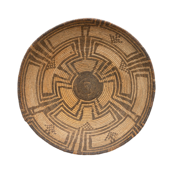 Apache Basketry Bowl, Native, Basketry, Vertical