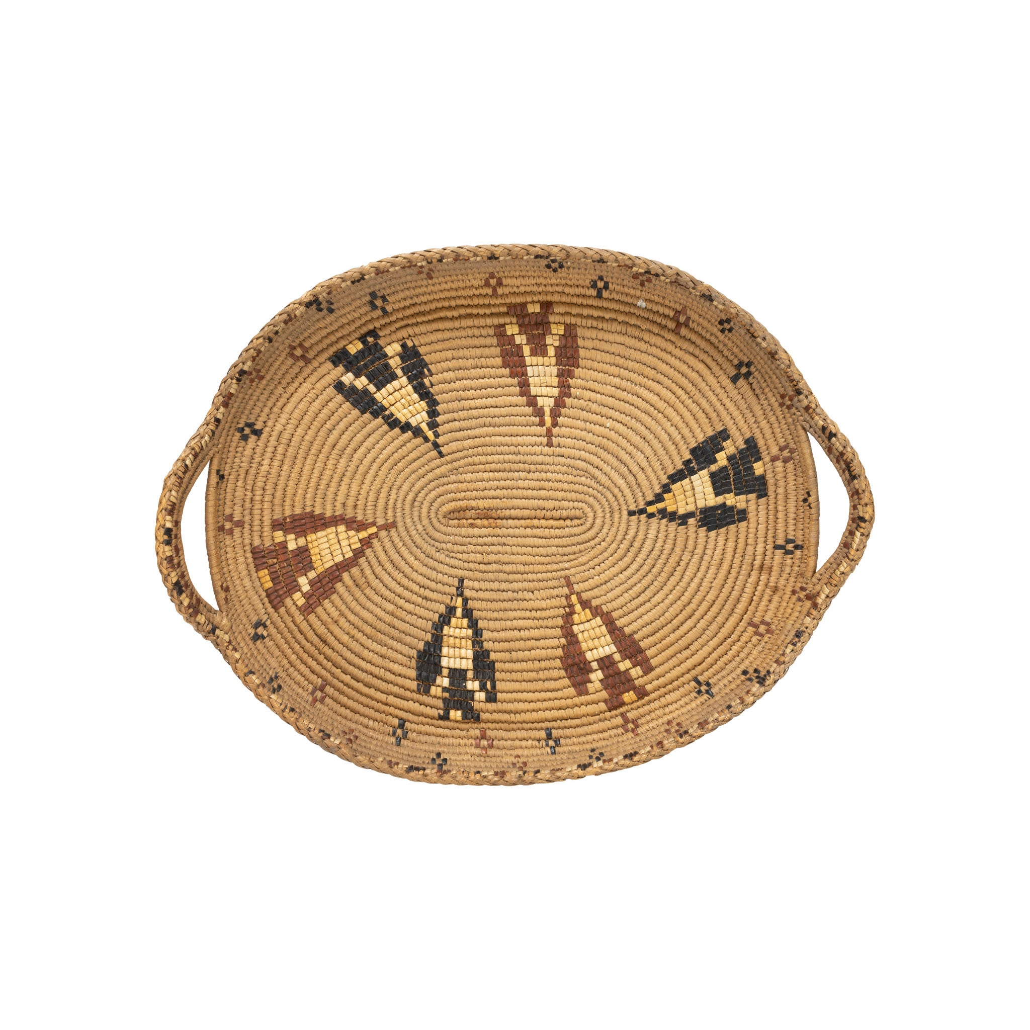 Polychrome Salish Tray
