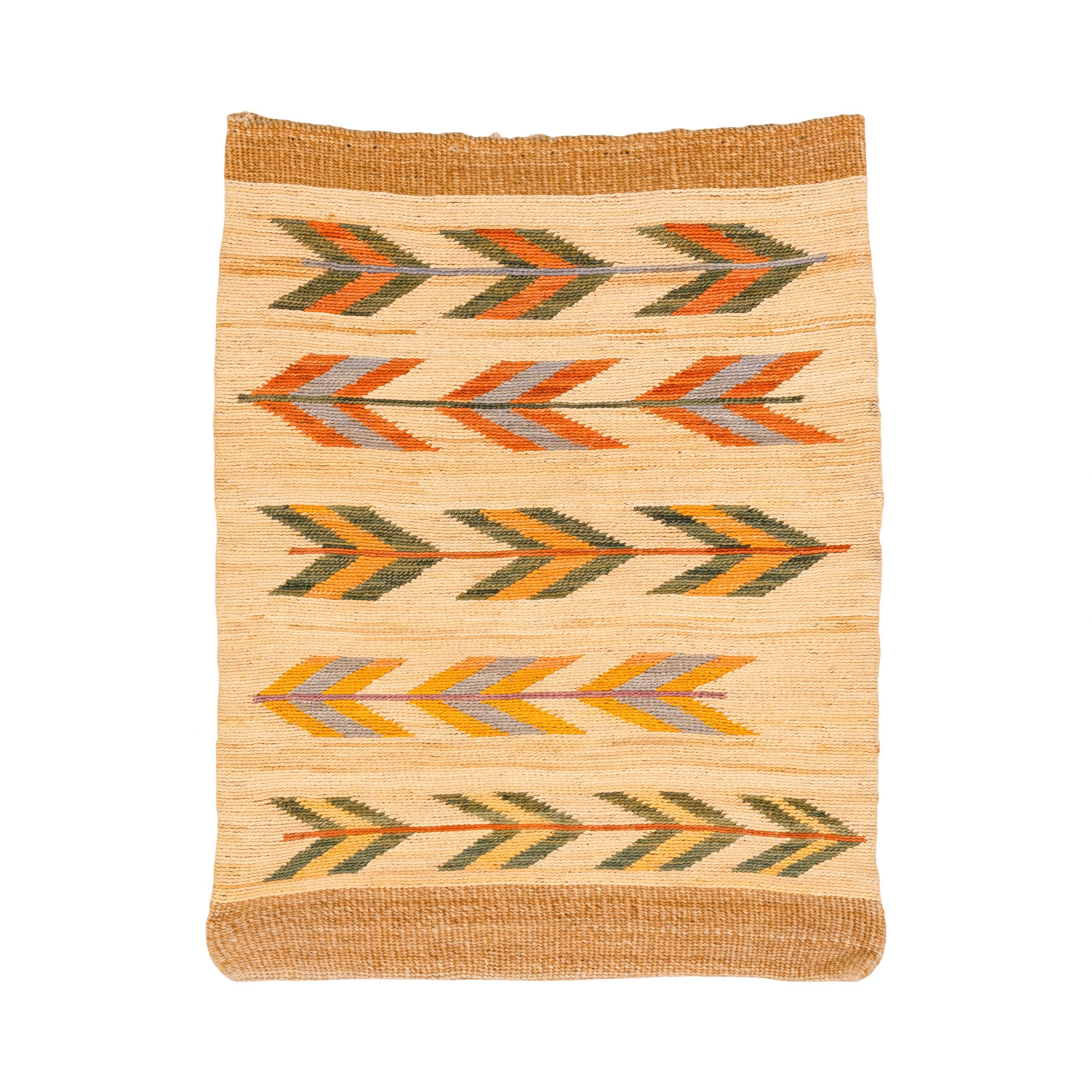 Nez Perce Corn Husk, Native, Basketry, Corn Husk