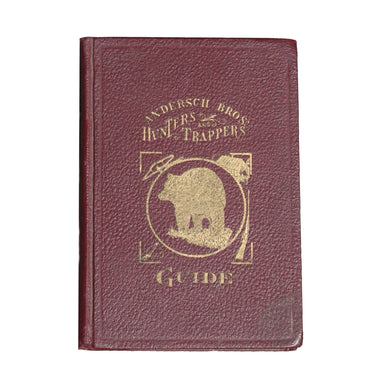 Hunters and Trappers Guide by Andersch Brothers, Furnishings, Decor, Book