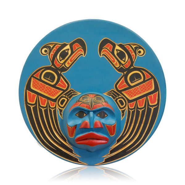 Moon Mask, Native, Carving, Mask