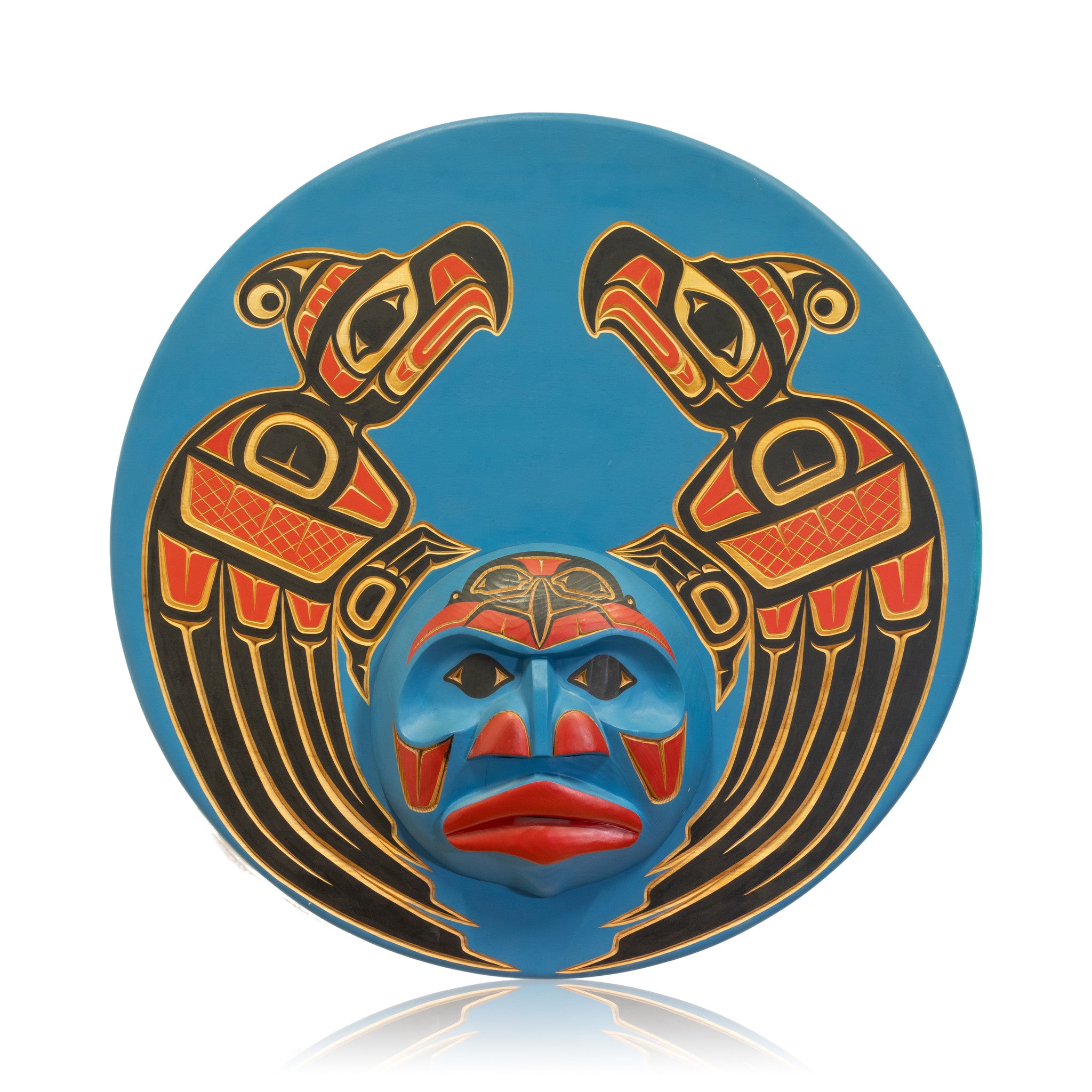 Moon Mask, Native, Carving, Mask