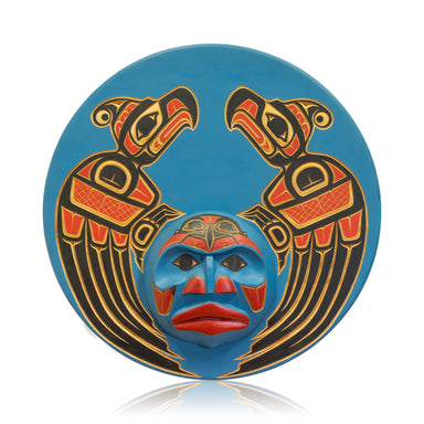 Moon Mask, Native, Carving, Mask