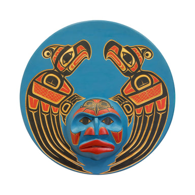 Moon Mask, Native, Carving, Mask