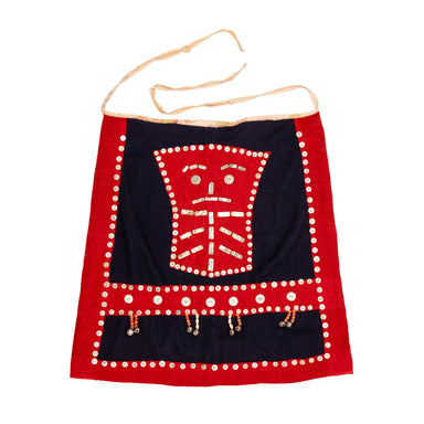 Northwest Coast Button Apron With Copper, Native, Garment, Robe