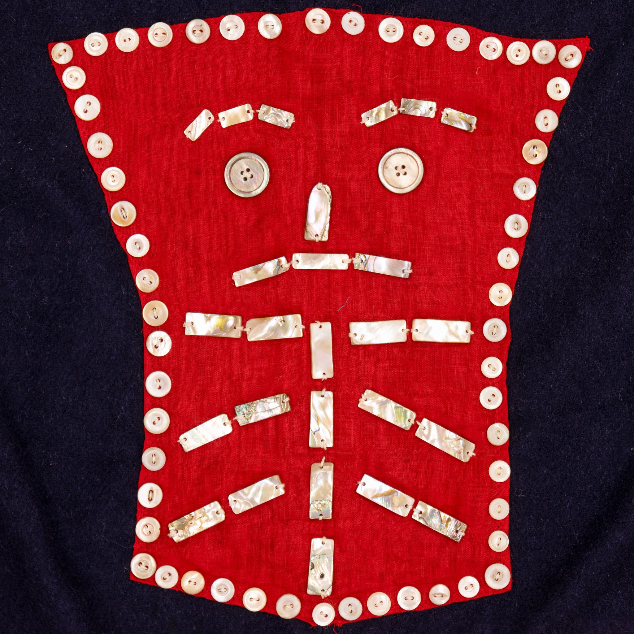 Northwest Coast Button Apron