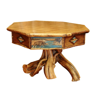 Cisco's Adirondack Octagon Table, Furnishings, Furniture, Table