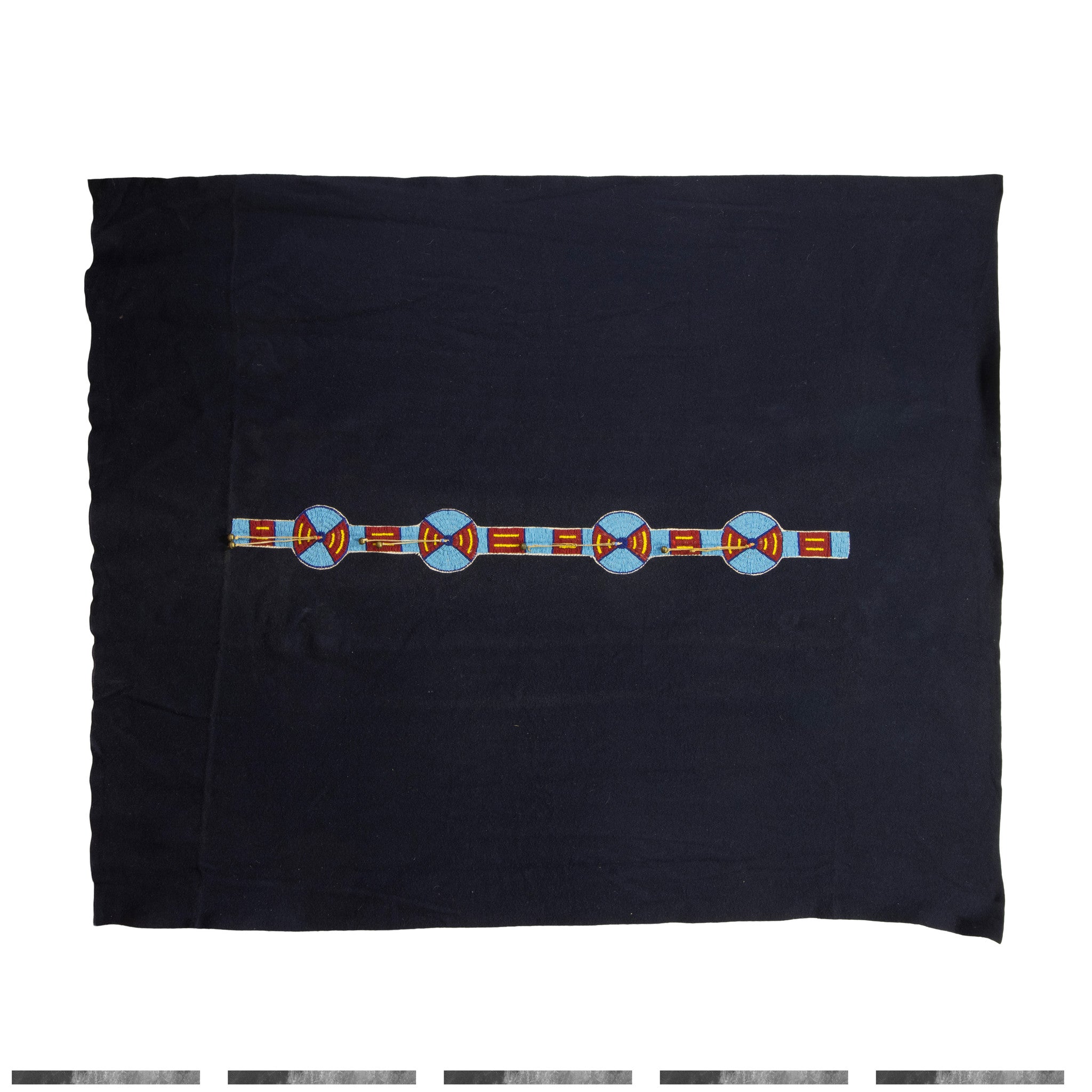 Coeur d' Alene Tribe Blanket Strip, Native, Accessory, Blanket Strip
