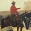 Cowboys with Cattle at Sunset by Charles Damrow