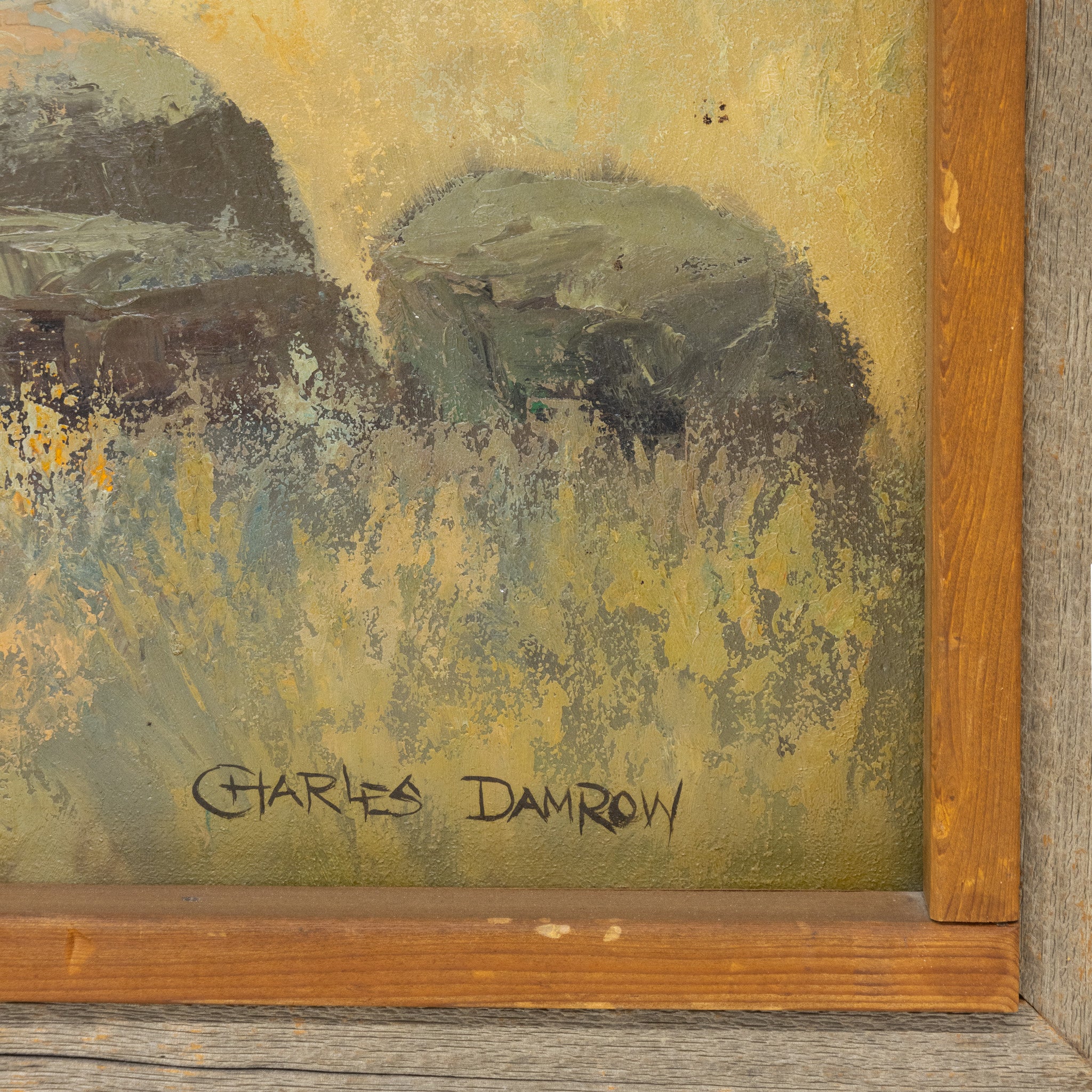 Cowboys with Cattle at Sunset by Charles Damrow