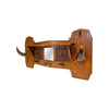 Longhorn Hat Rack with Mirror