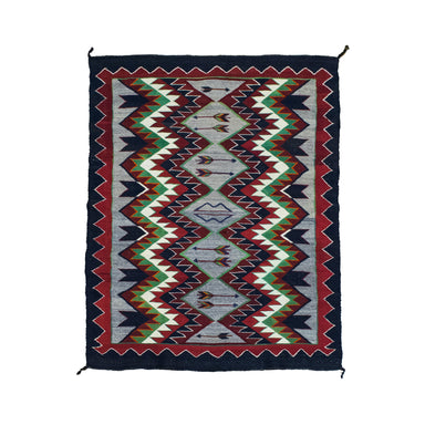 Navajo Red Mesa, Native, Weaving, Floor Rug
