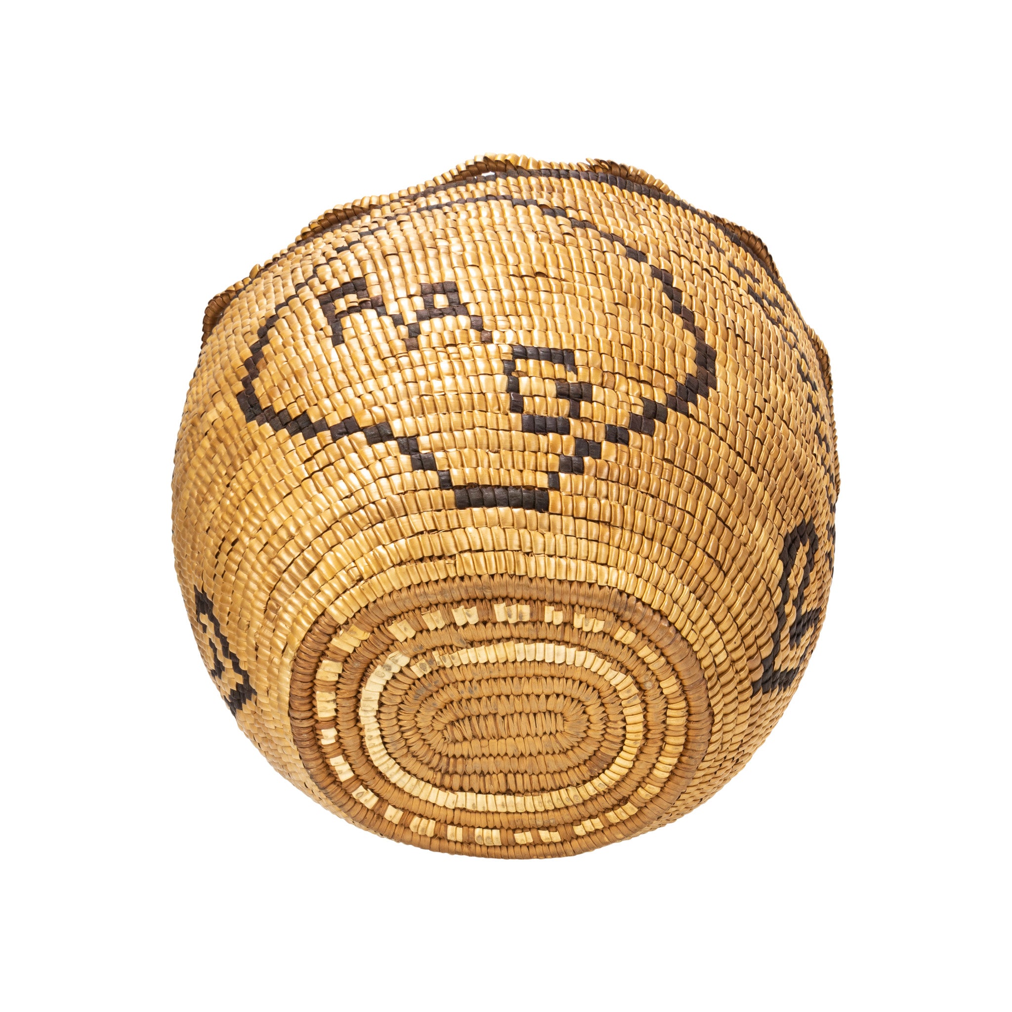 Klickitat Basket with R.A.G. Initials