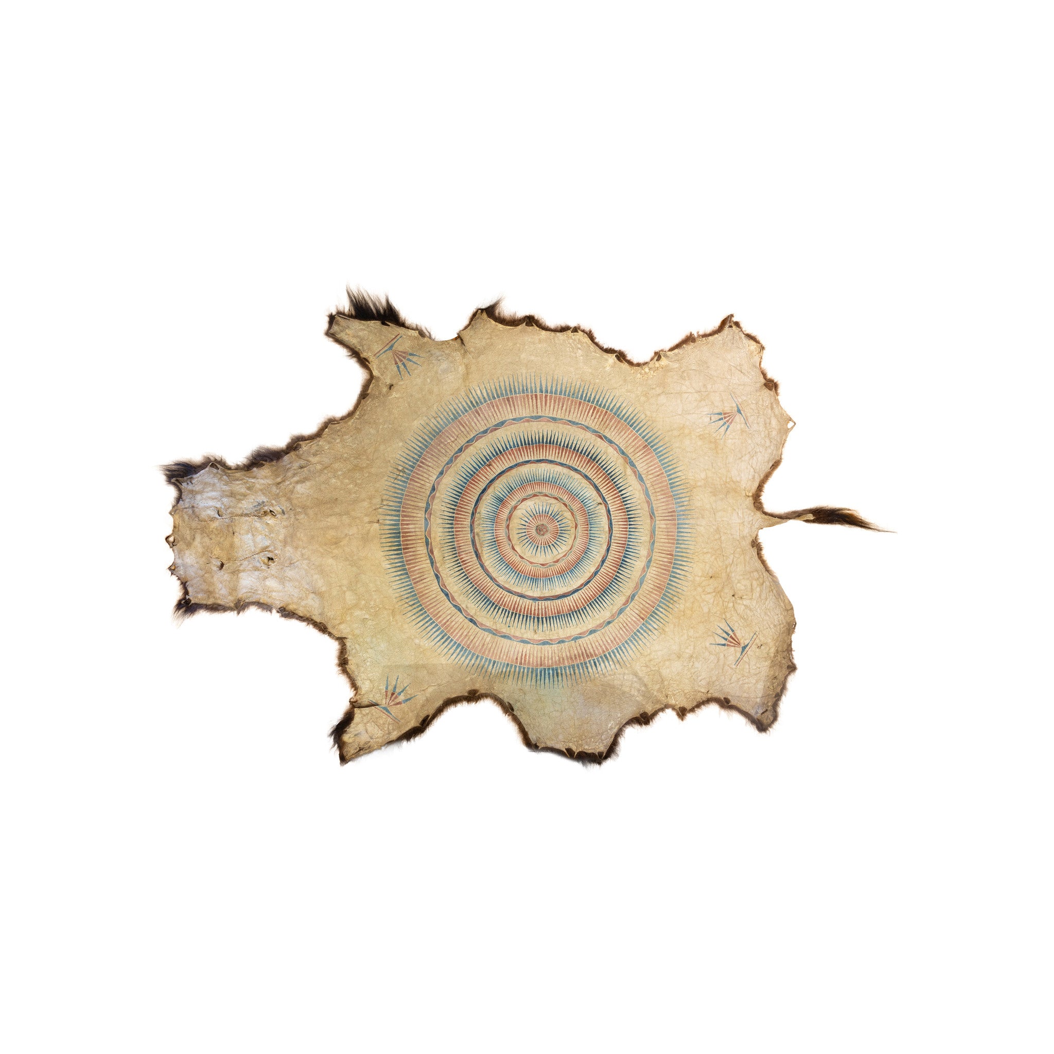 Sioux Pictorial Buffalo Hide, Native, Accessory, Pictorial Hide