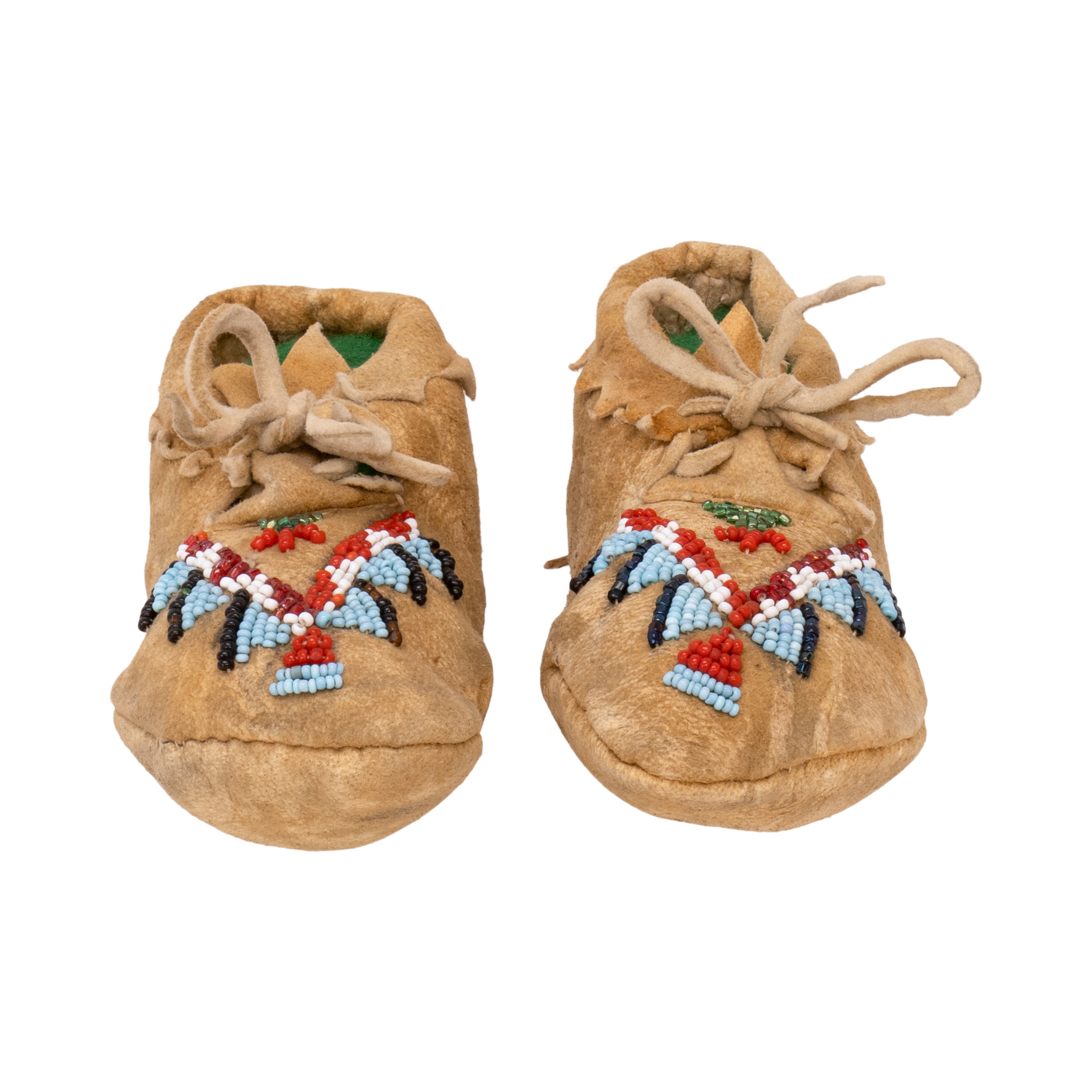 Plateau Child's Moccasins