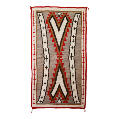 Navajo Ganado, Native, Weaving, Floor Rug