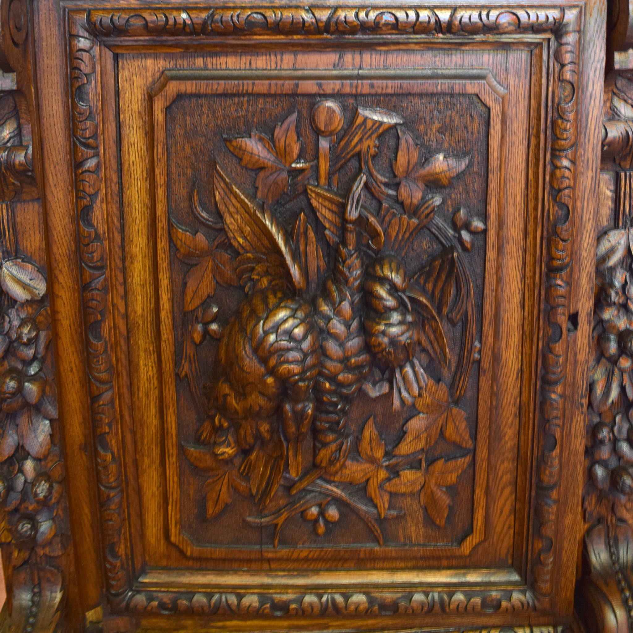 Continental Back Bar with Hanging Game Birds