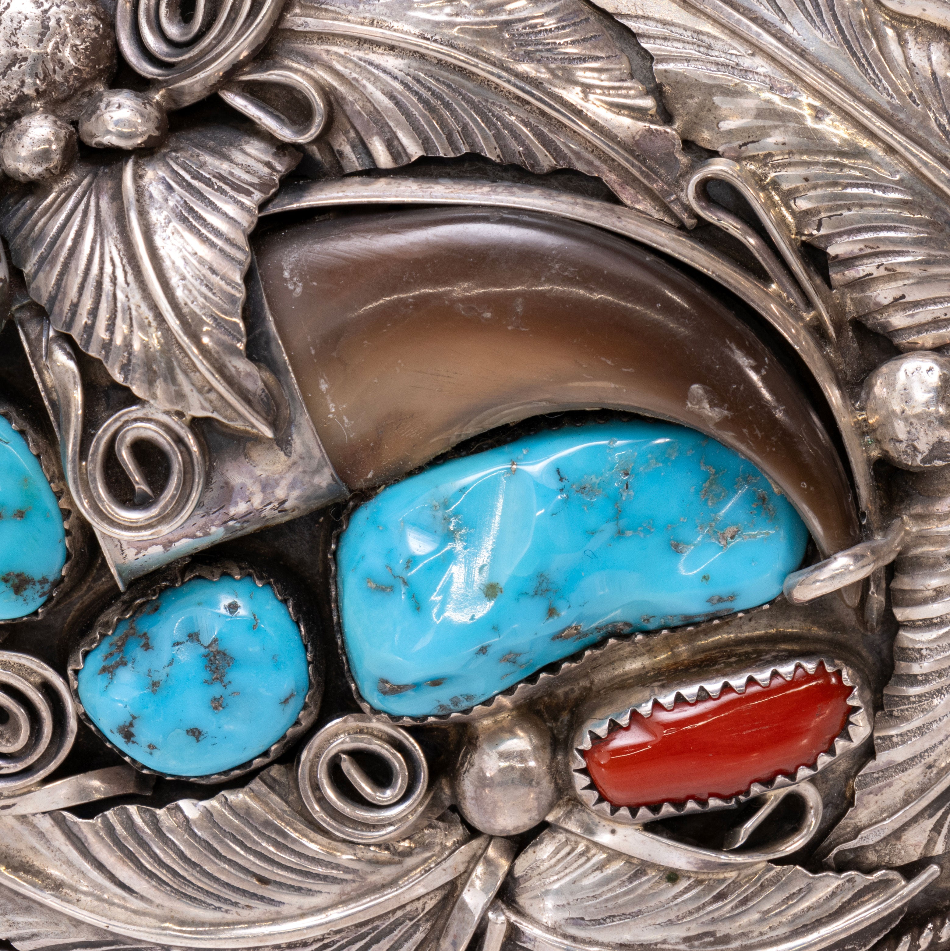 Navajo Bear Claw Buckle