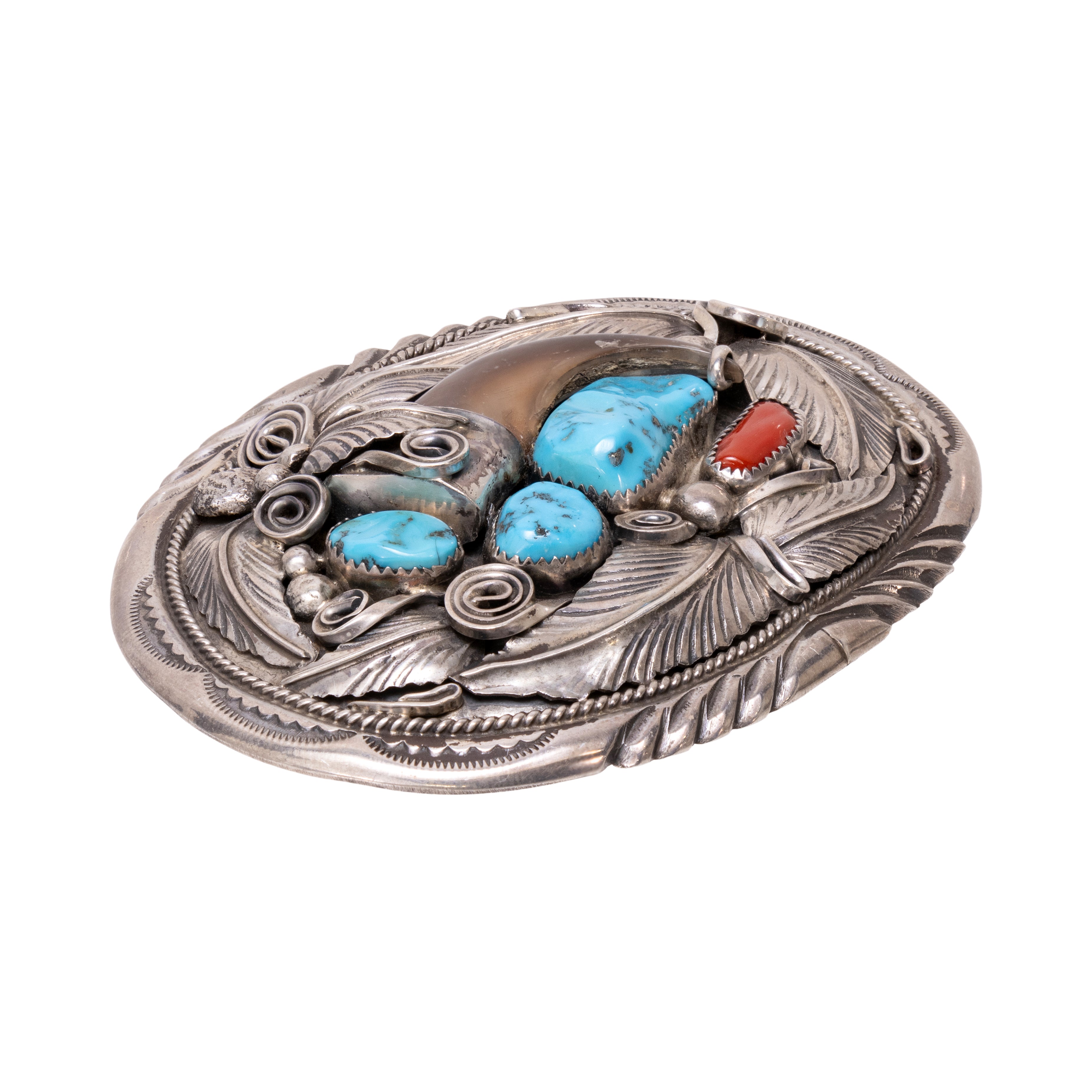 Navajo Bear Claw Buckle