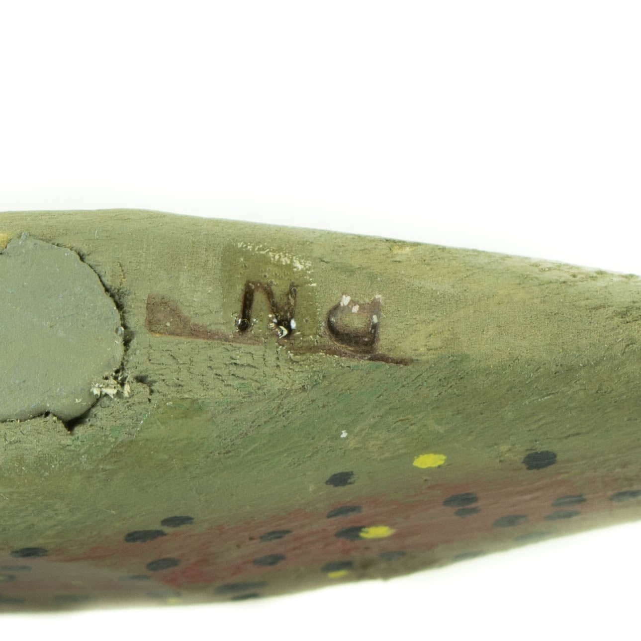 Richard Nelson Spear Fishing  Decoy