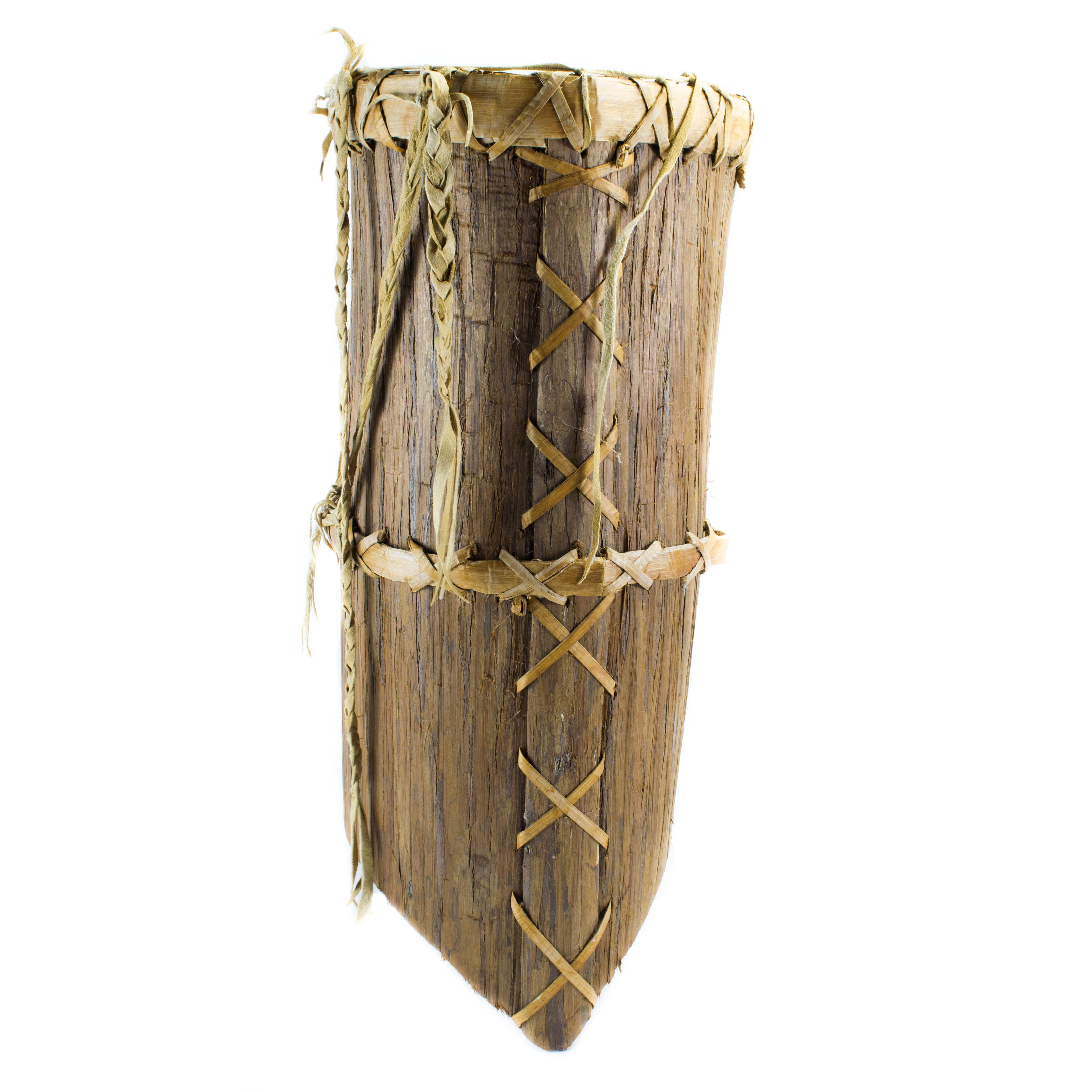 Coeur d' Alene Tribe Cedar Bark Backpack