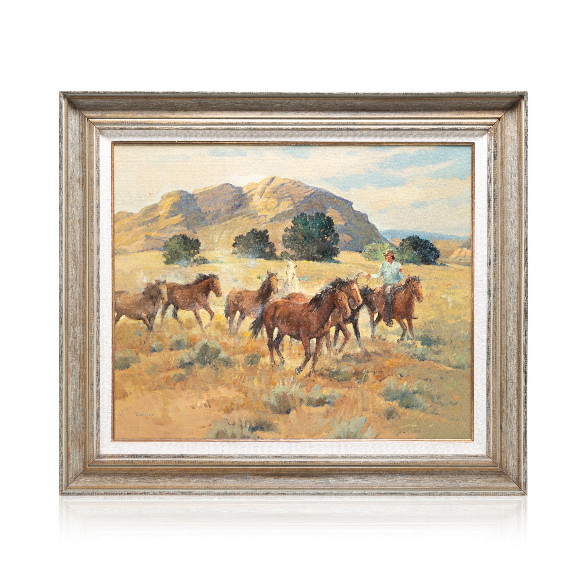 "Bringing up the Remuda" by Sheryl Bodily
