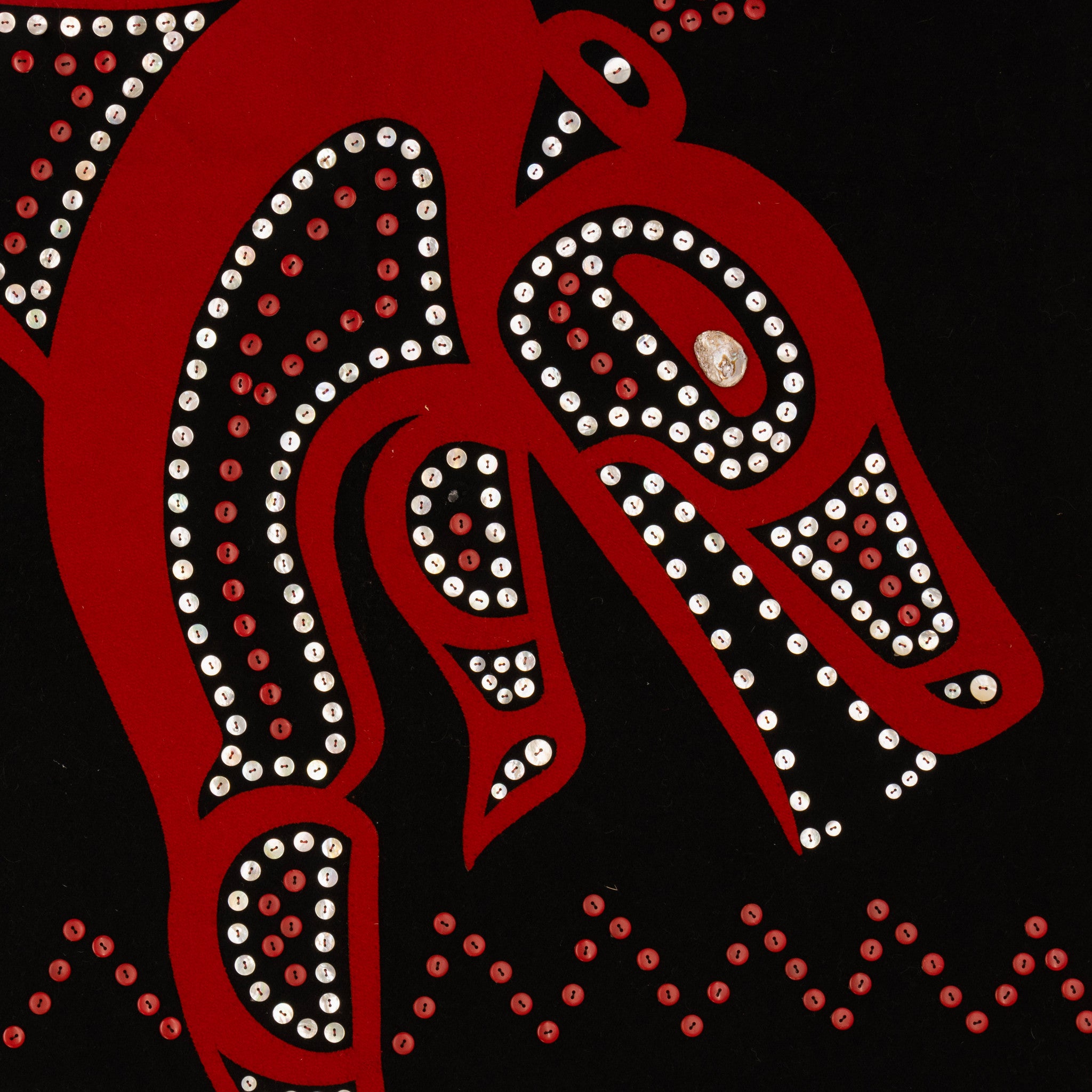 Northwest Coast Button Dance Cape