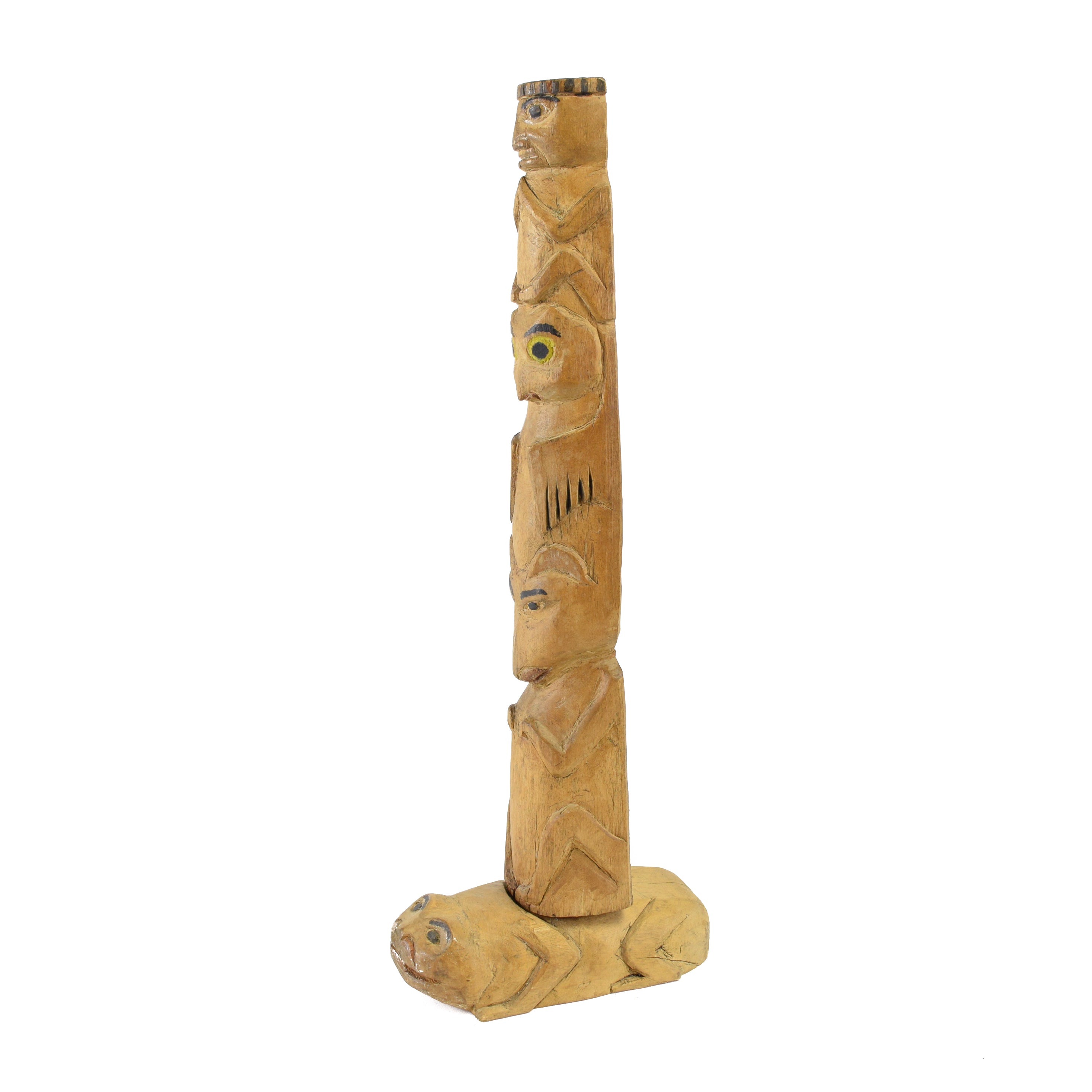 Nisga’a/Nishga Model Totem by W.H. Moore