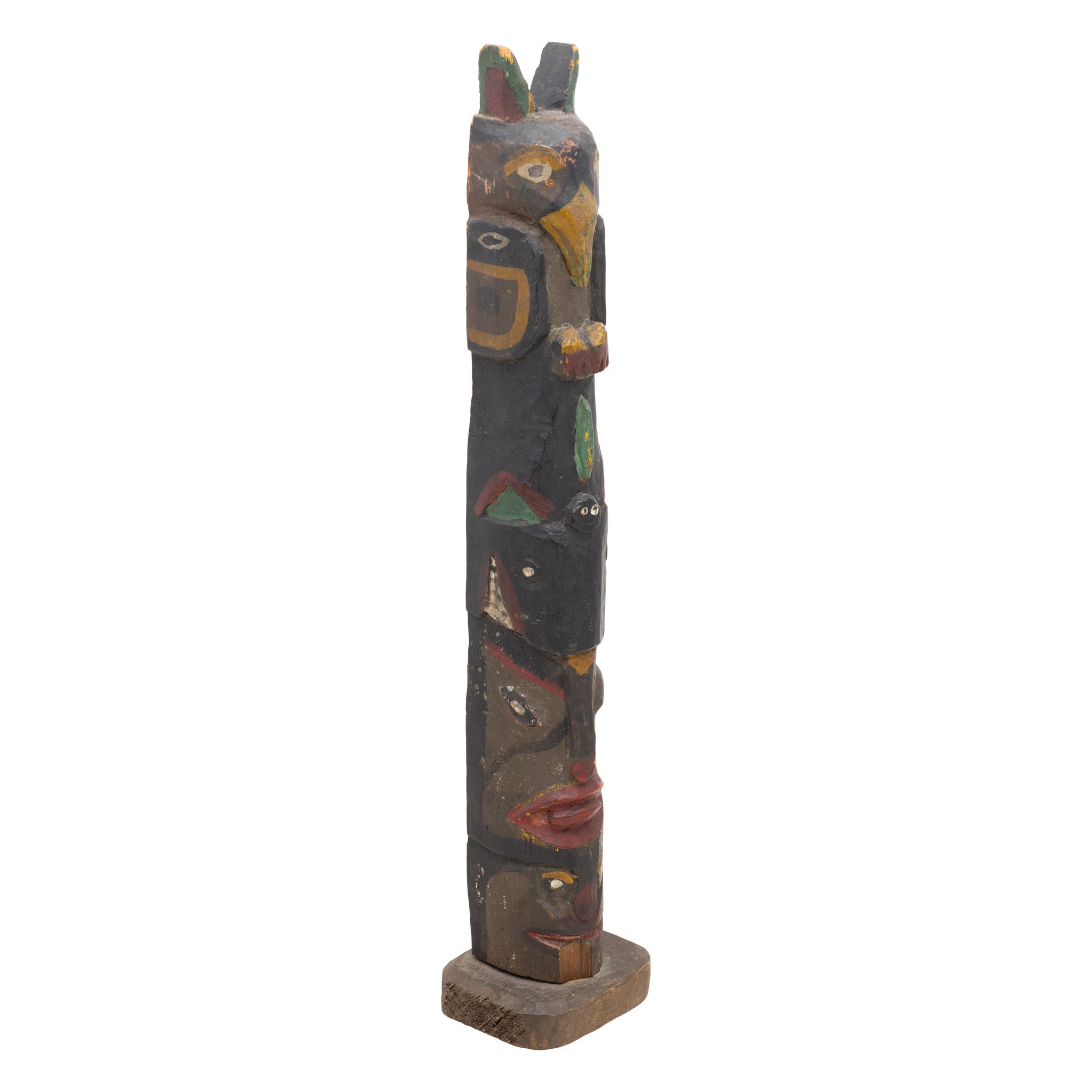 Coast Salish Model Totem