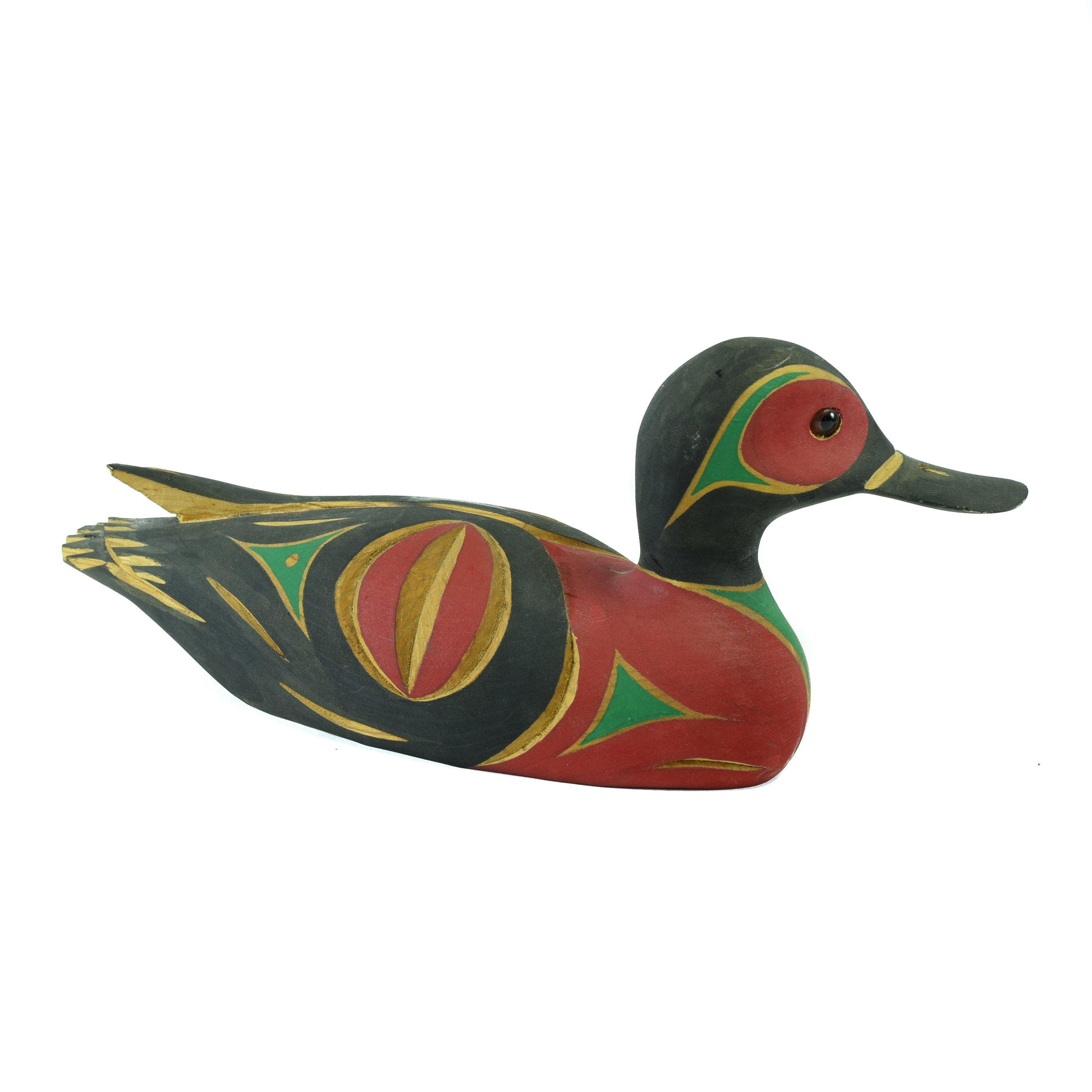 Tsawout First Nation Duck Decoy by Tom LaFortune