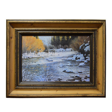 "First Light" by Michael Melander, Fine Art, Painting, Wildlife