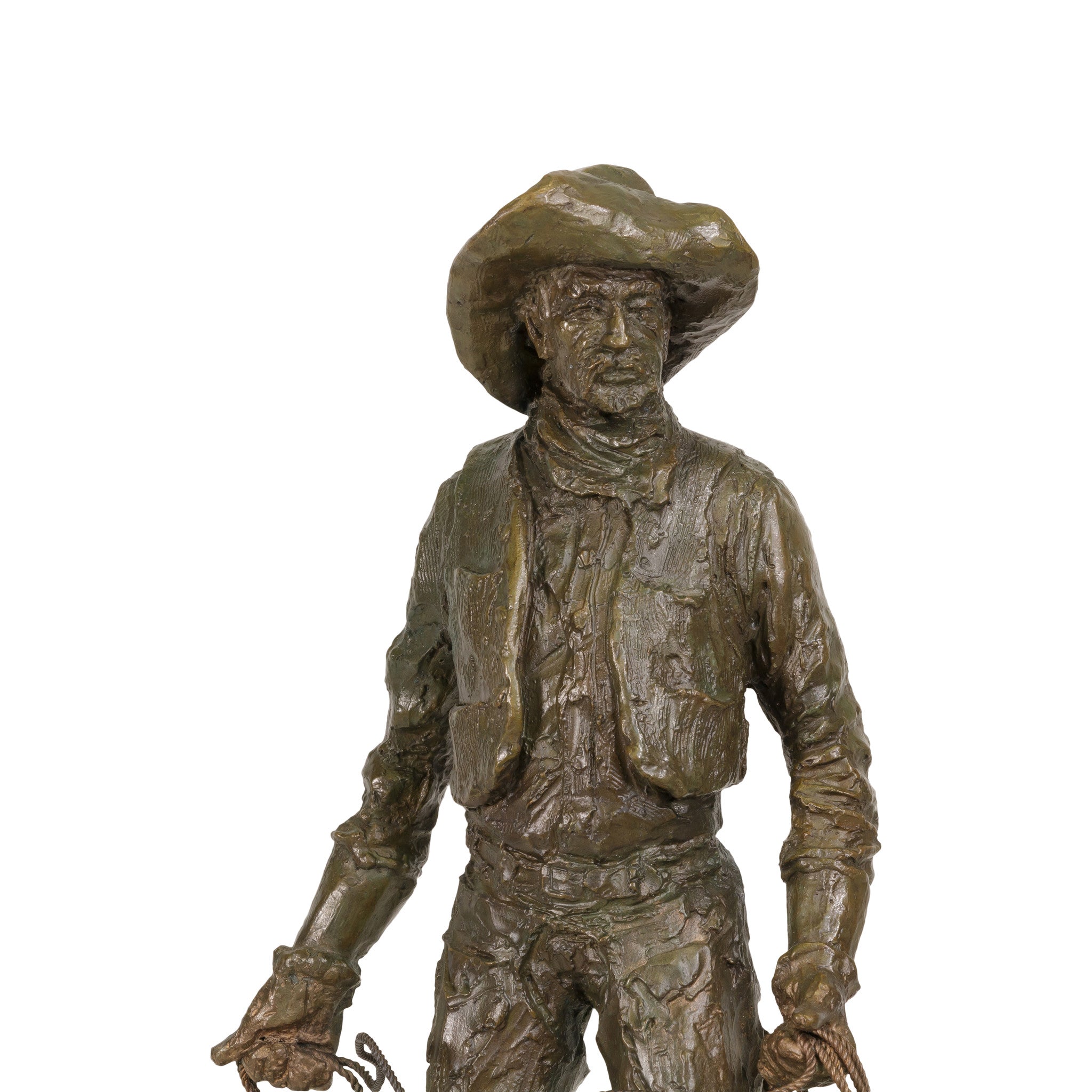 "Horse Wrangler" Bronze by Robert Scriver