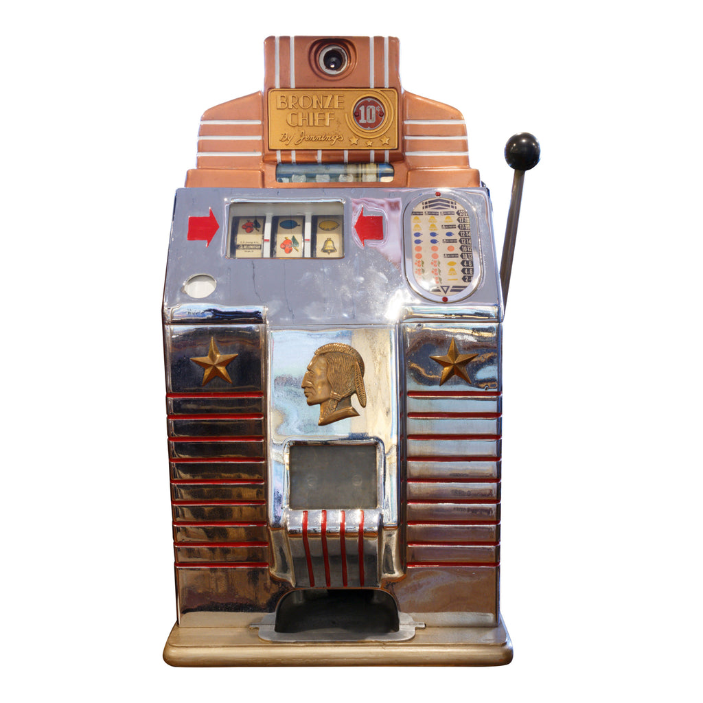 Bronze Chief Slot Machine — Cisco's Gallery