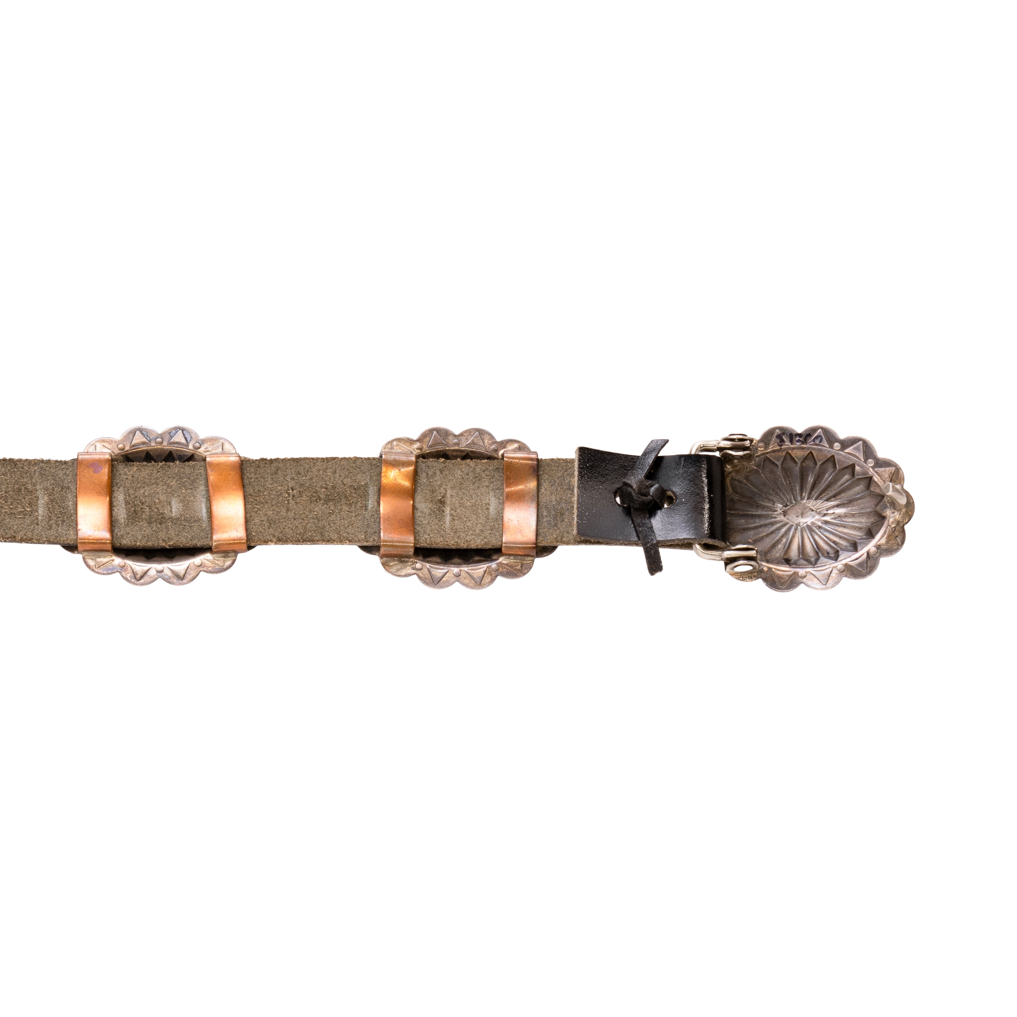 Sterling Silver Concho Belt
