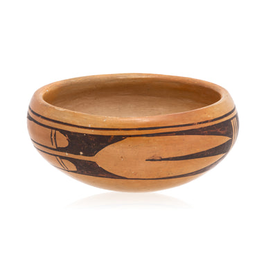 Hopi Pottery Bowl, Native, Pottery, Historic