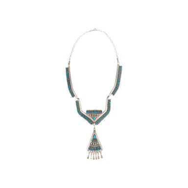 Zuni Needle Point Necklace, Jewelry, Necklace, Native