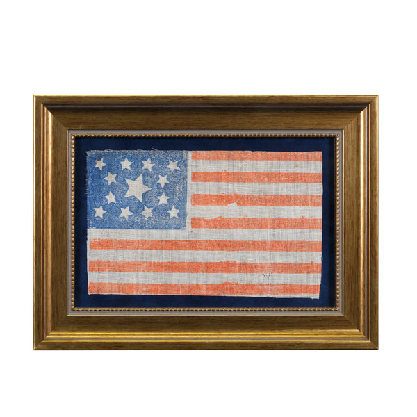 Patriotic Flag with 13 Stars, Furnishings, Decor, Flag