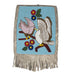 Plateau Flat Bag with Doves, Native, Beadwork, Flat Bag