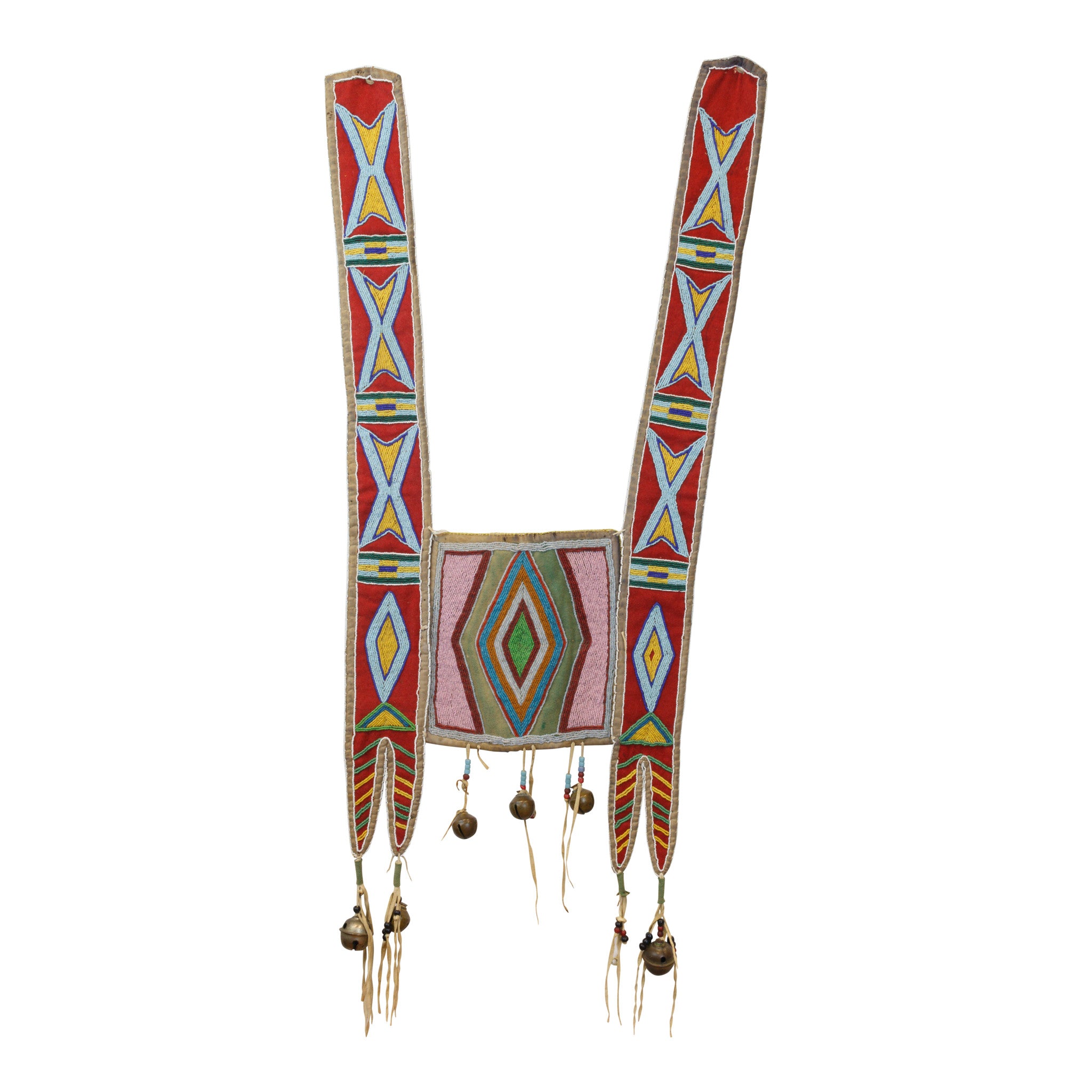 Nez Perce Beaded Martingale, Native, Horse Gear, Martingale