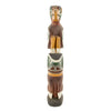 Makah Two Figure Totem by Young Doctor, Native, Carving, Totem Pole