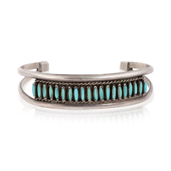 Zuni Turquoise Bracelet, Jewelry, Bracelet, Native